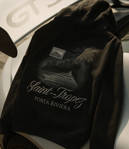 "Tropéz Noir" Hoodie