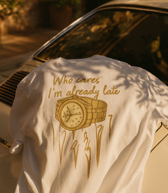 "Already Late" Tee