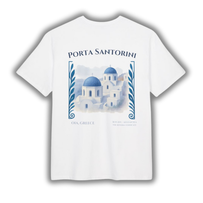 "Porta Santorini" Tee